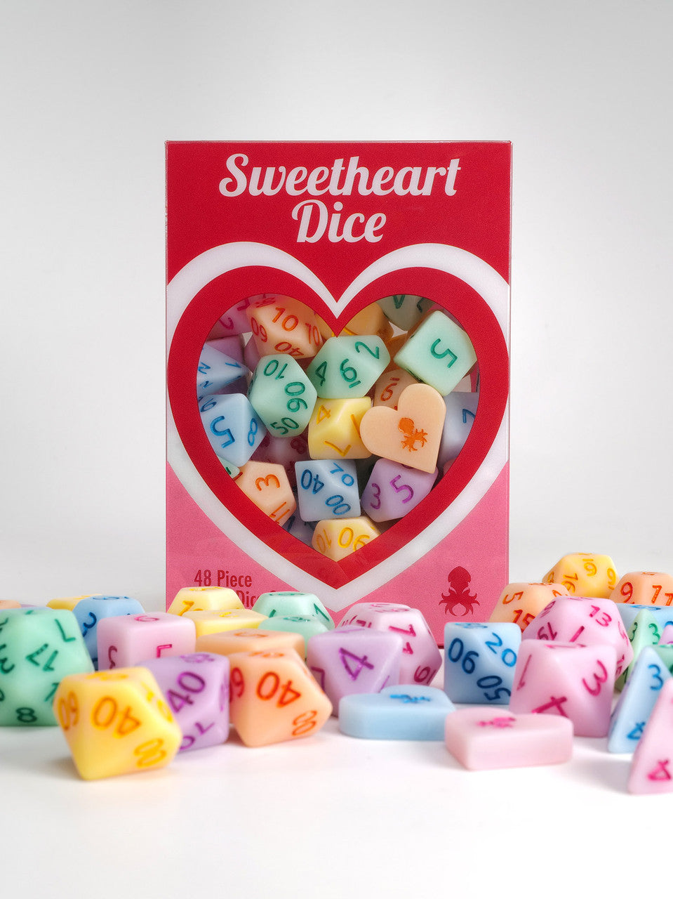 Be My Valentine "Sweetheart Dice" 48 Piece Dice Set