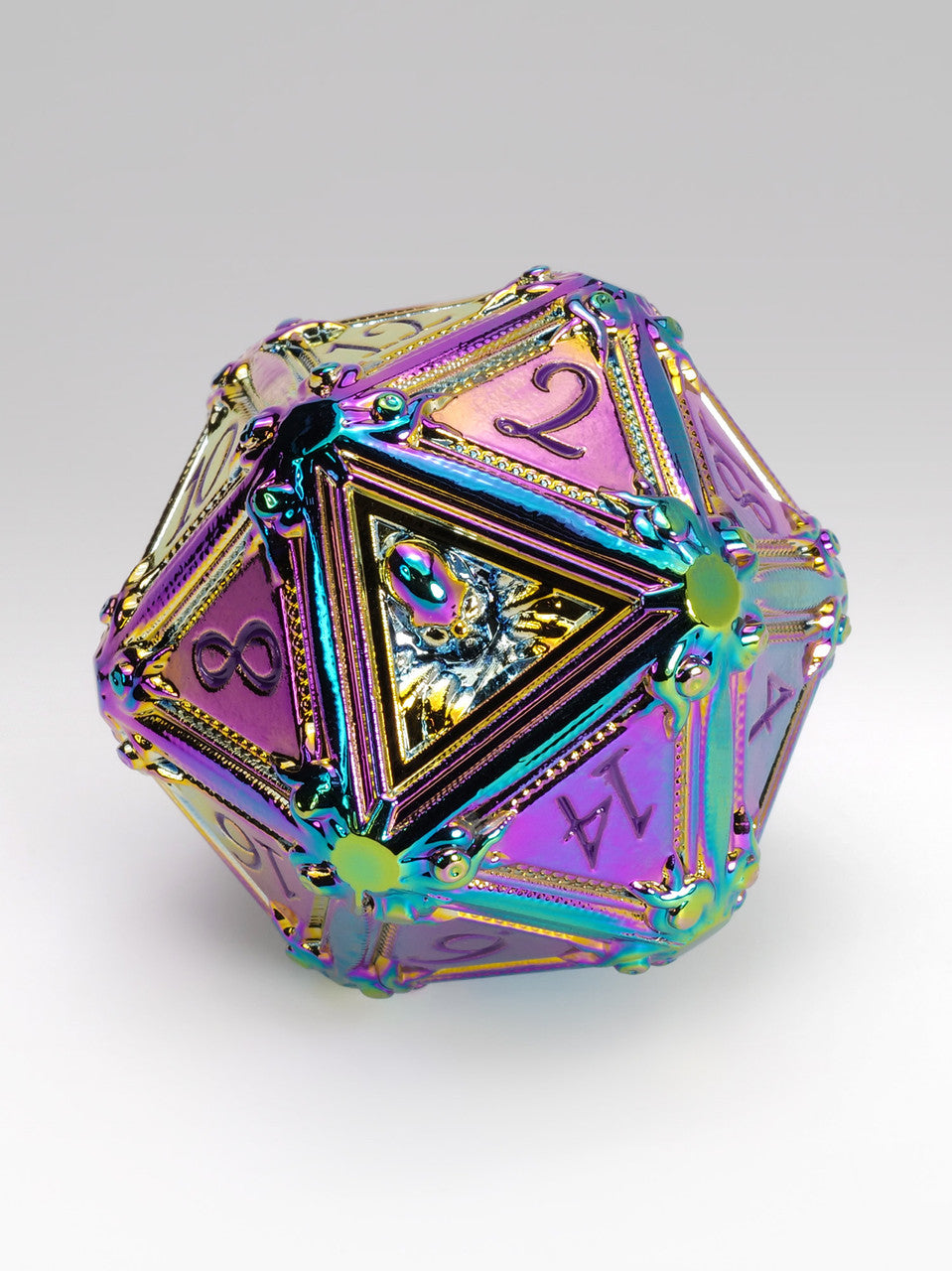 50mm Geometric Horrors: Poisoned Eyes TTRPG  Single D20