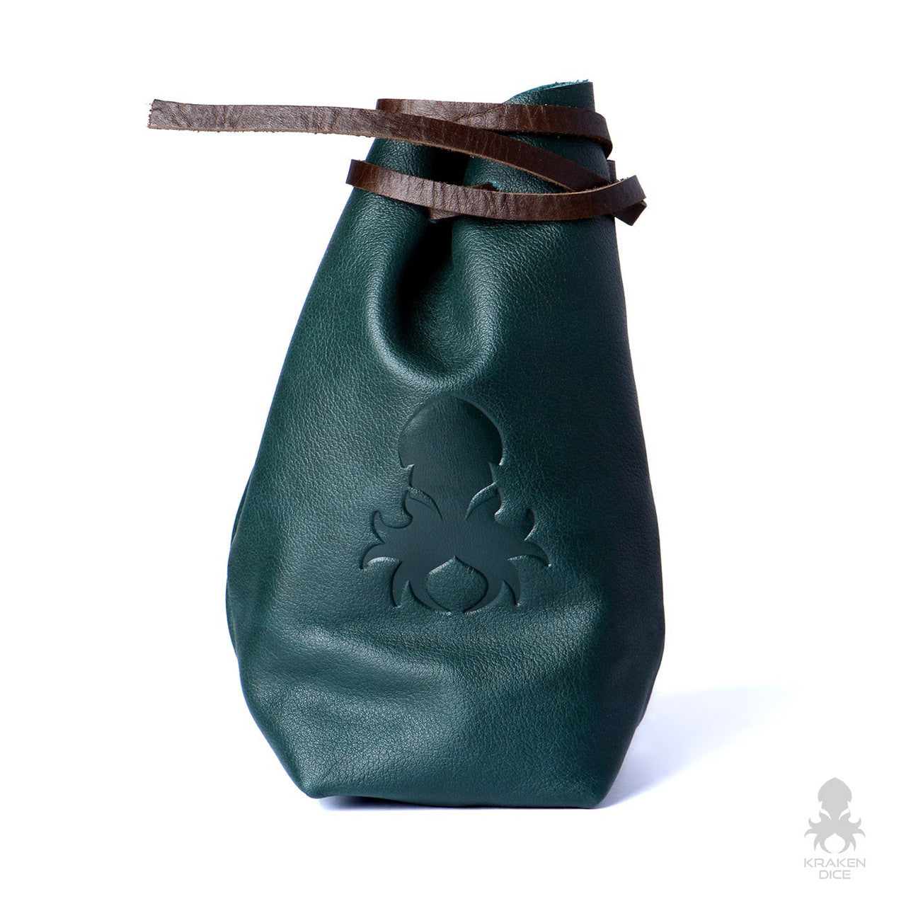 Dice Game Bag Leather Large Dice Bag of Holding Drawstring 