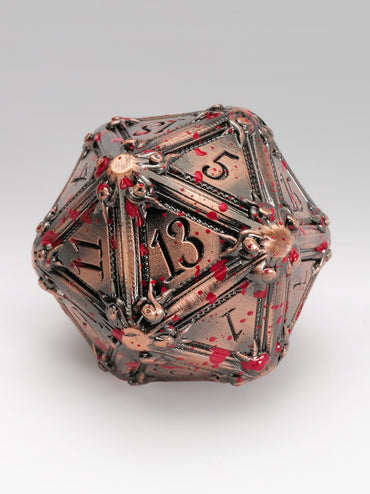 30mm Geometric Horrors: Bloody Golem Eyes TTRPG Single D20
