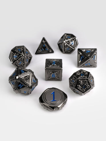 Geometric Horrors: Abyssal Eyes TTRPG Dice Set