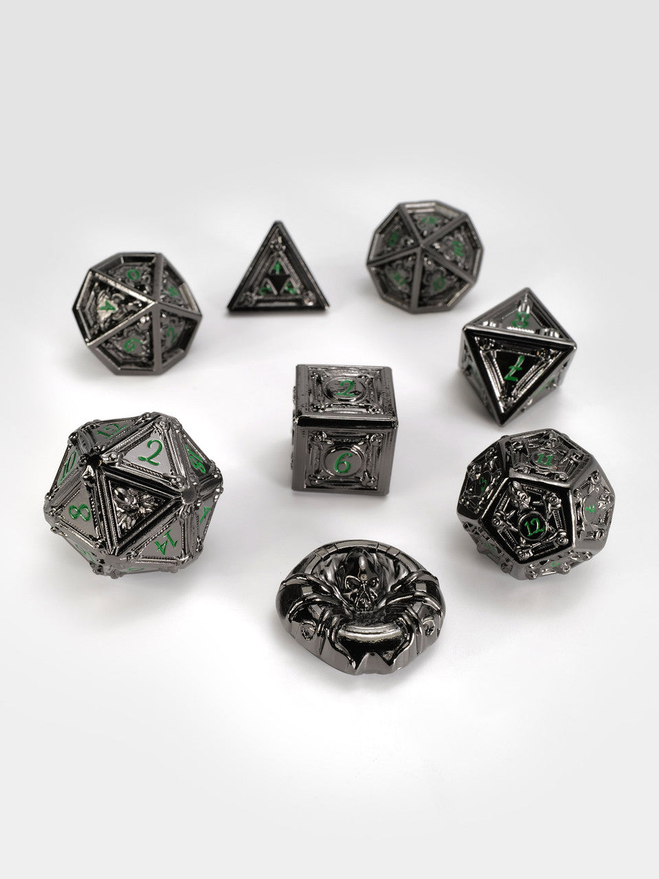 Geometric Horrors: Monstrous Eyes TTRPG Dice Set