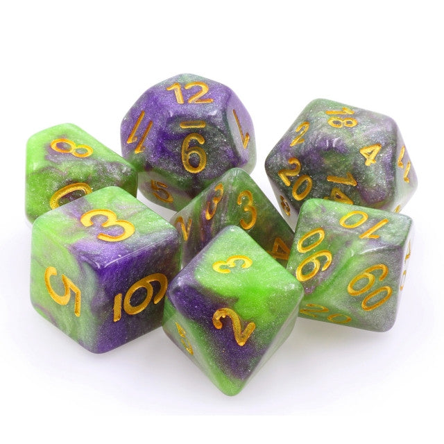 Royal Viper Polyhedral Dice Set For RPGs