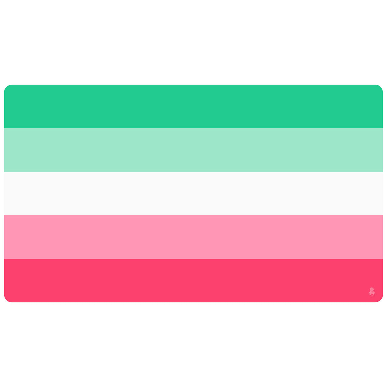 Abrosexual Pride Flag Game Mat