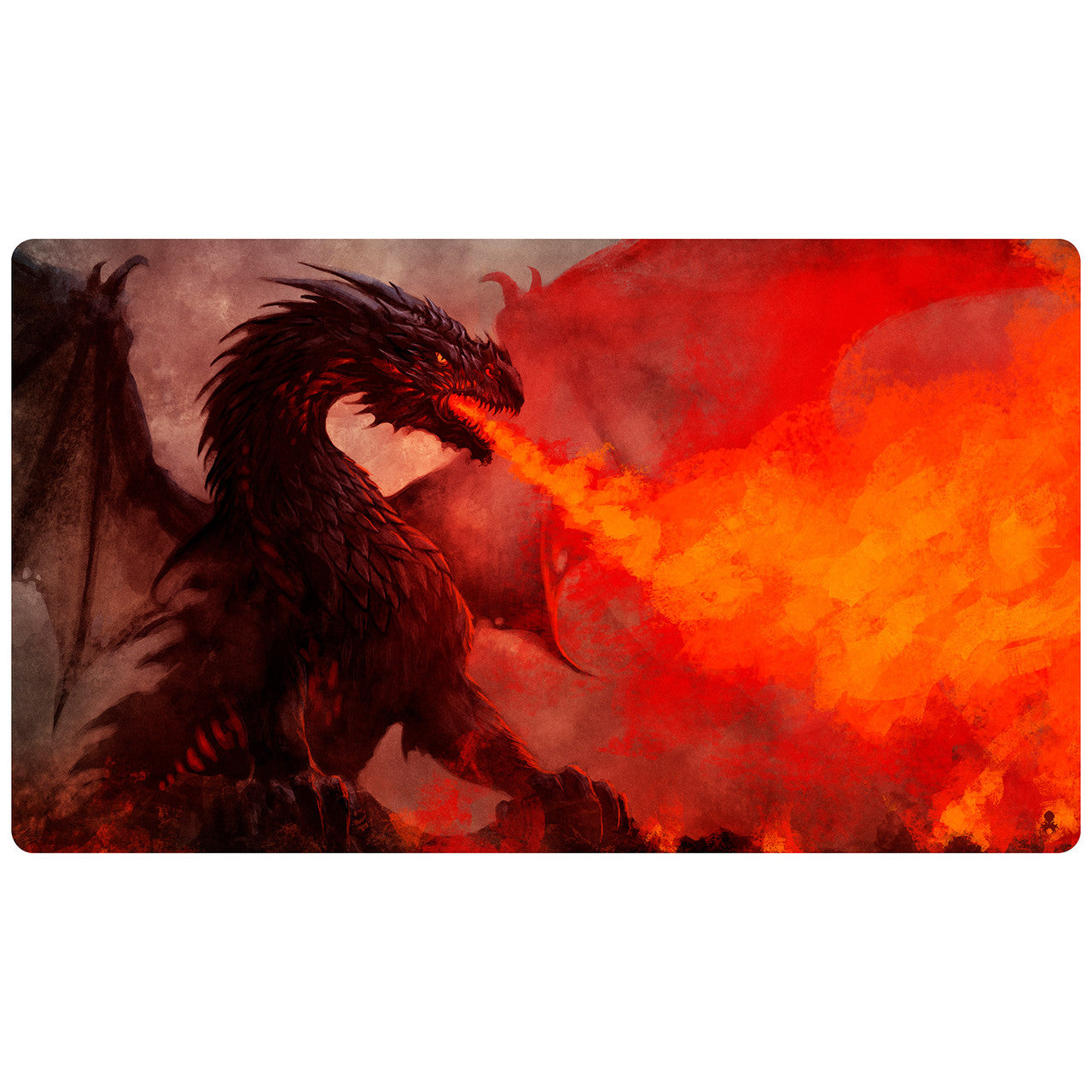 Looming Red Dragon