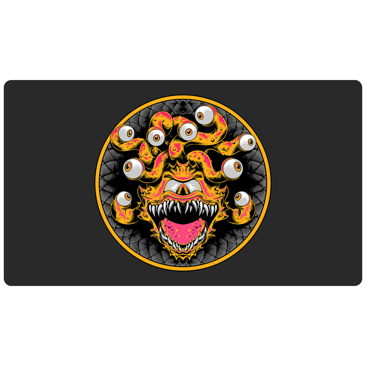 Orange Beholder Playmat