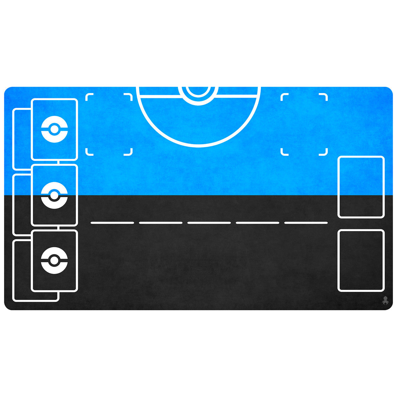 pokemon trading card game mat printable Pokemon TCG Two-Tone Blue Playmat