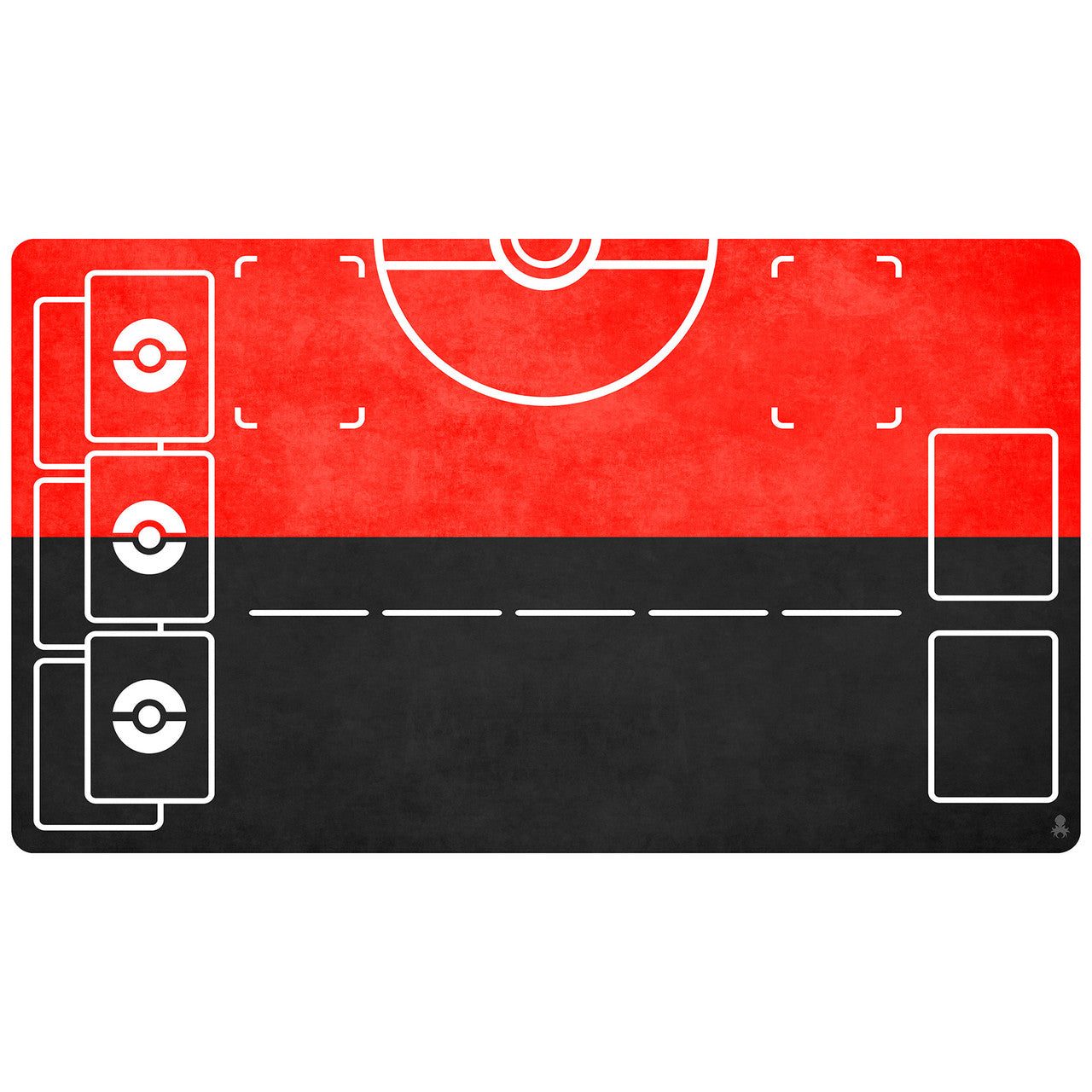 pokemon trading card game mat printable Pokemon TCG Two-Tone Red Playmat