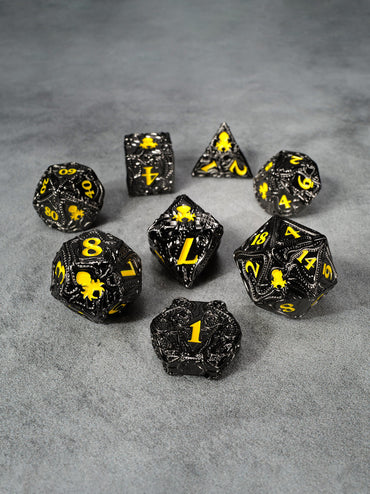 Kraken's Reach: Demonic Reach 8pc TTRPG Dice Set