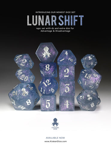 Lunar Shift UV reactive color change White to Blue