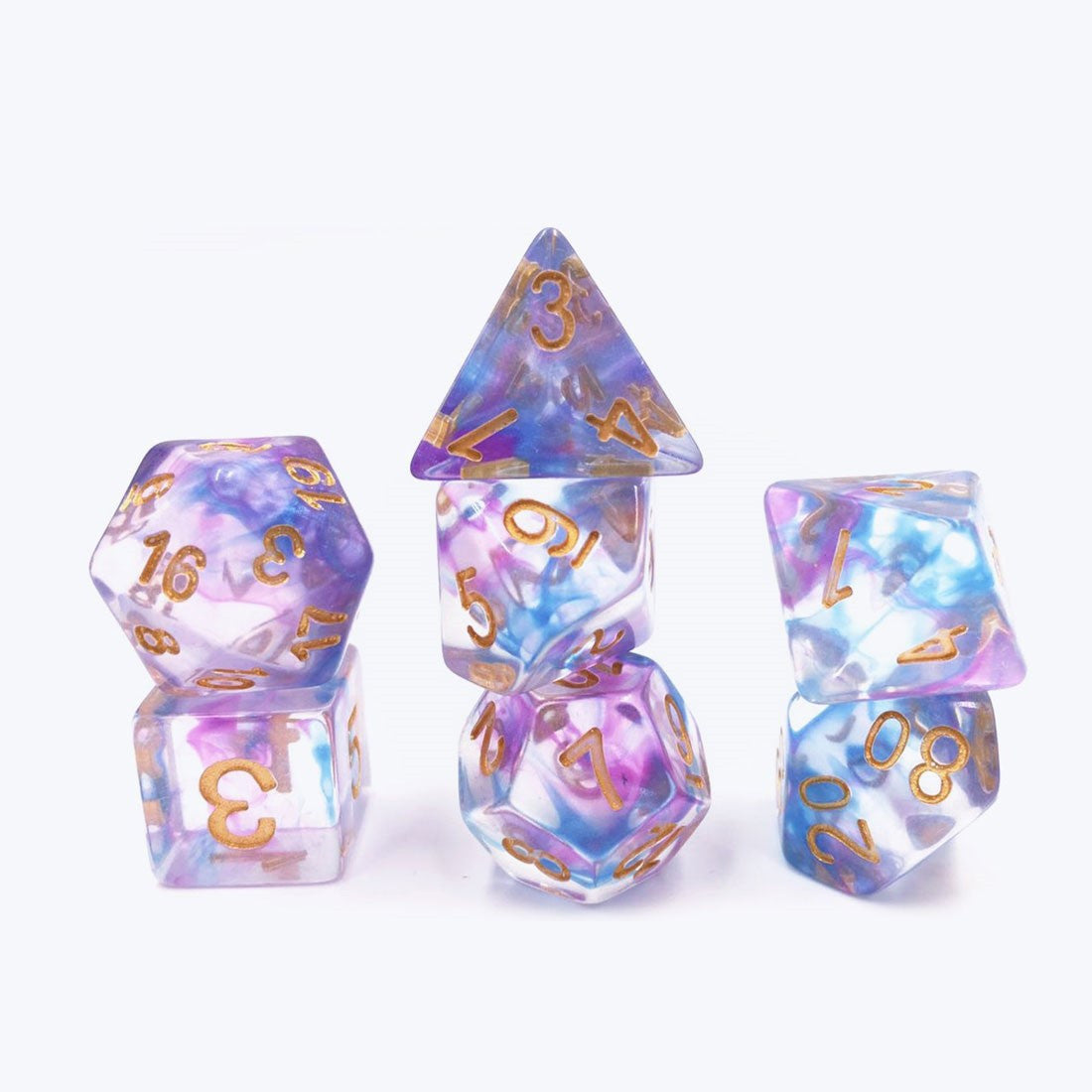 Melted Popsicle Vapor 7pc Dice Set
