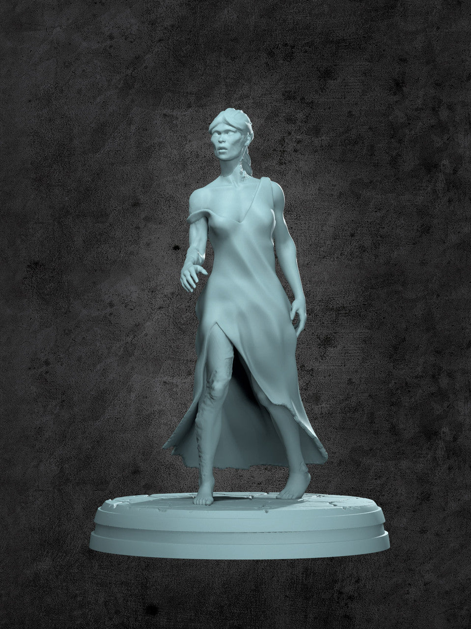 Misty (Zombie) Miniature for Tabletop RPGs