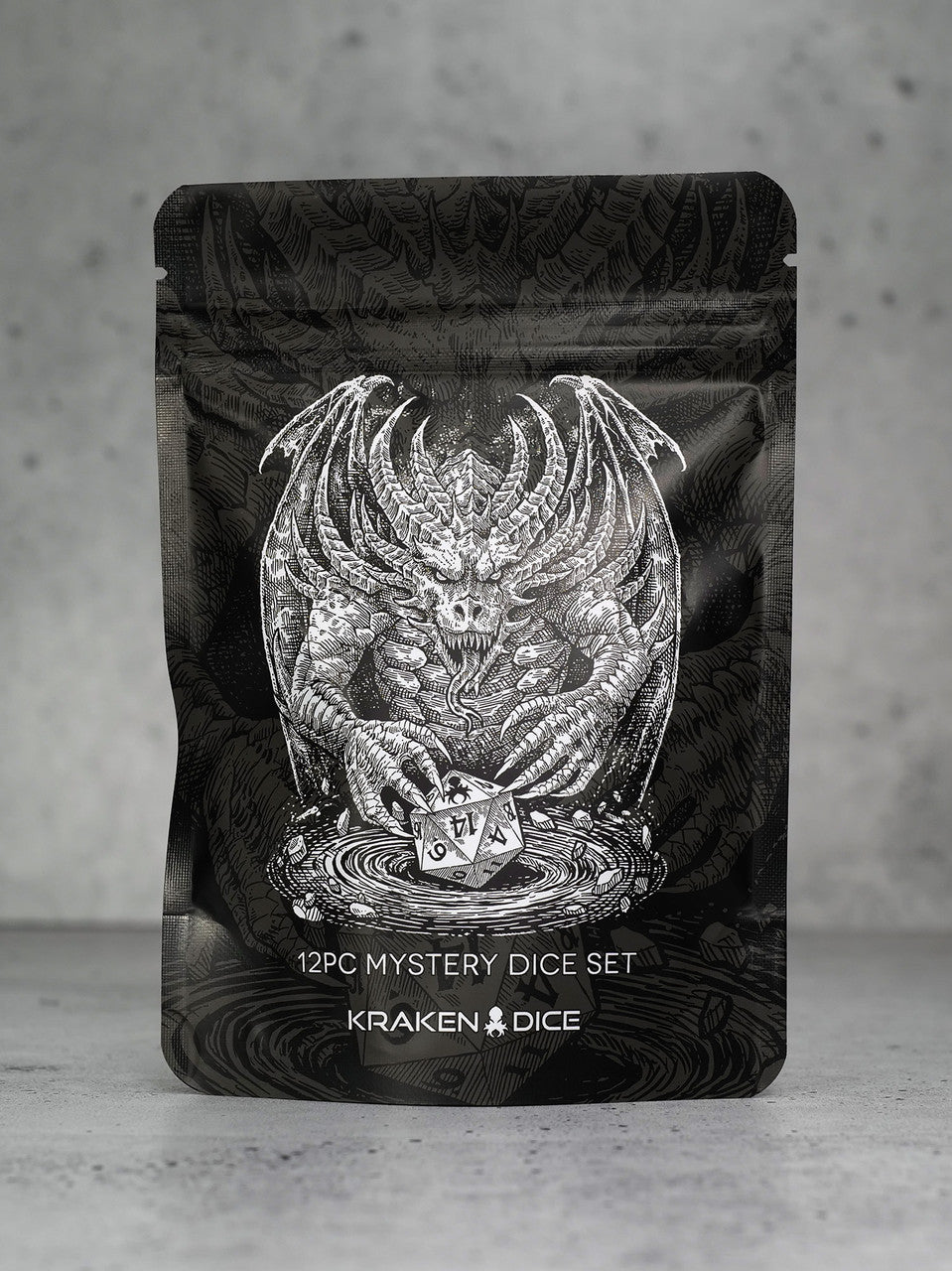 Mystery Kraken Original 12pc Dice Set