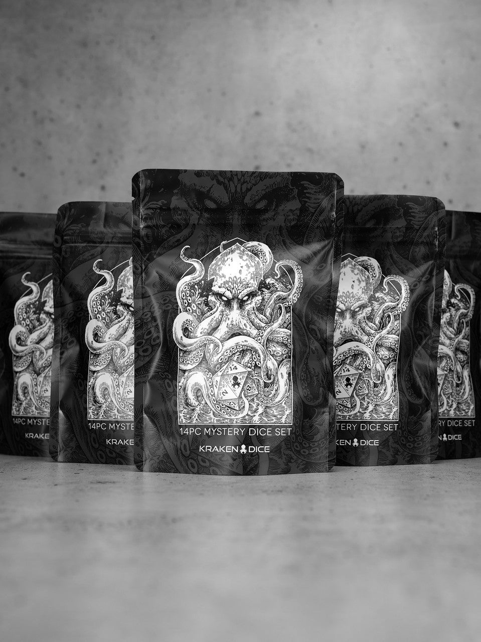 Mystery Kraken Original 14pc Dice Set