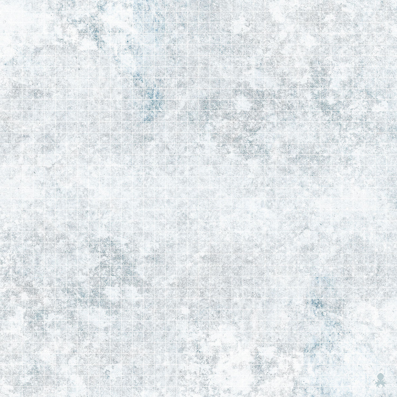 Kraken Dice RPG Encounter Map Quick Mat- Snow Terrain 36"x36"