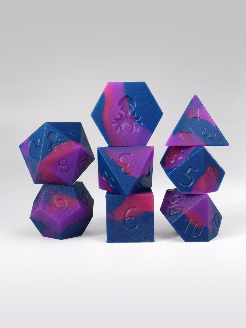 Succubus Silicone 8pc Dice Set
