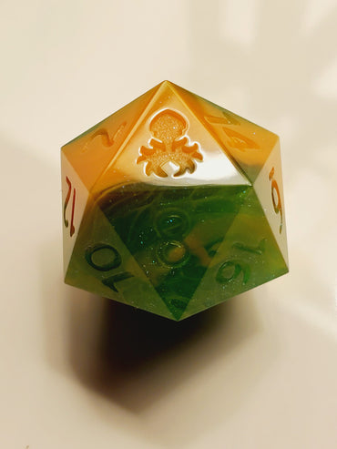 The Great Pumpkin RAW 12pc RPG Dice Set