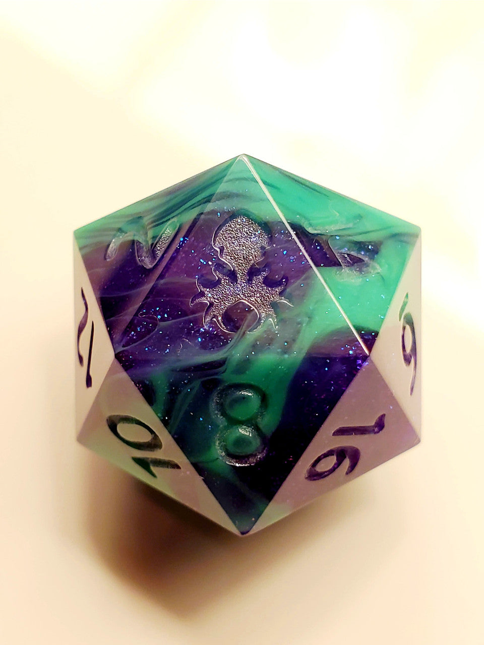 The Monster RAW 12pc RPG Dice Set