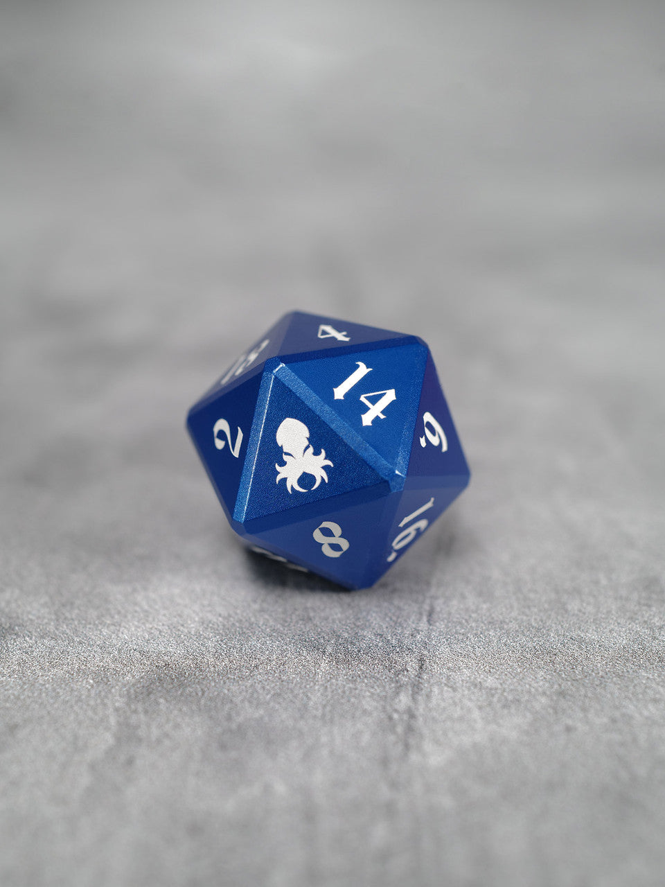 Vulcan: 30mm Blue Precision Aluminum Single D20