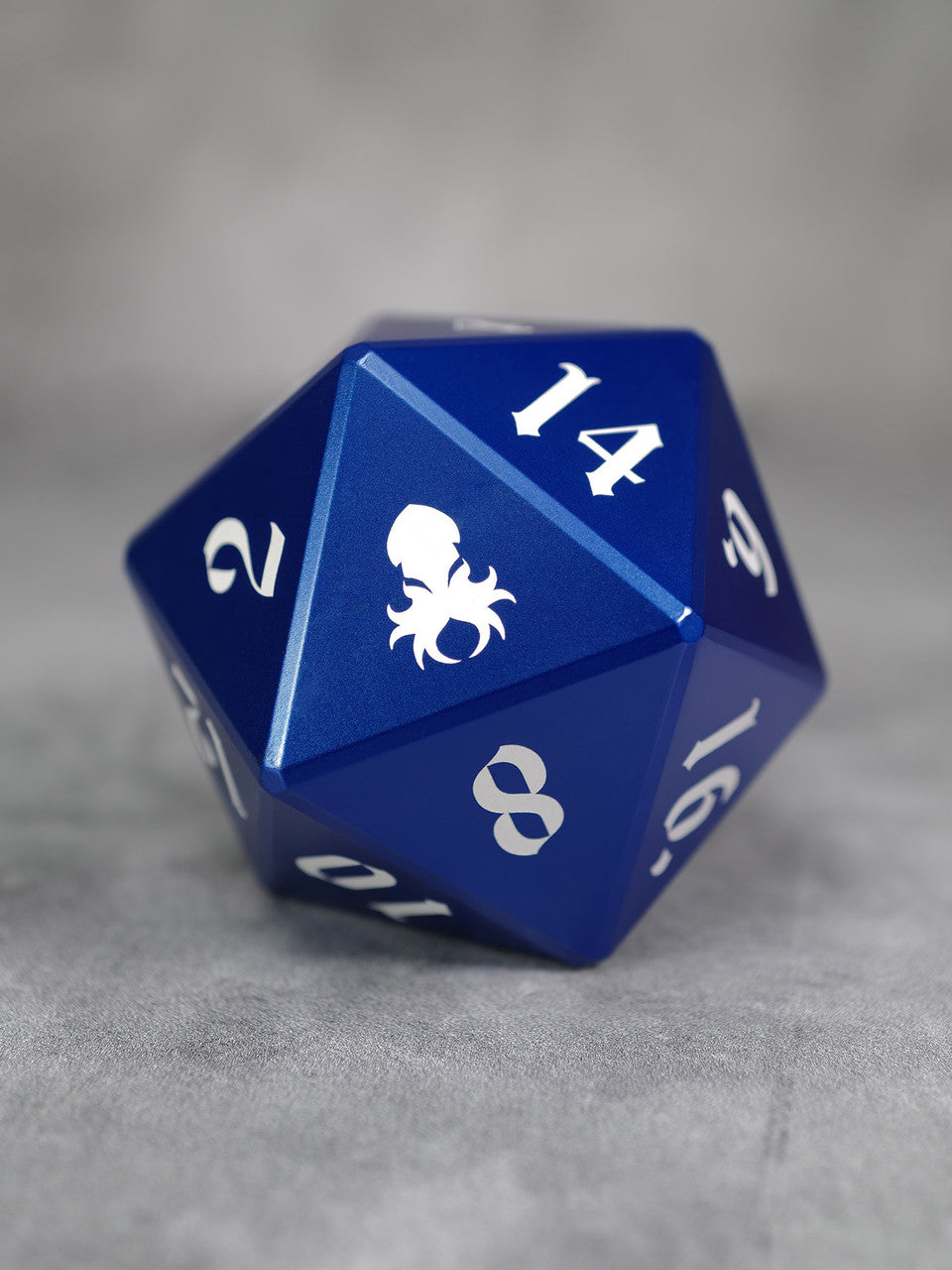 Vulcan: 75mm Blue Precision Aluminum Single D20