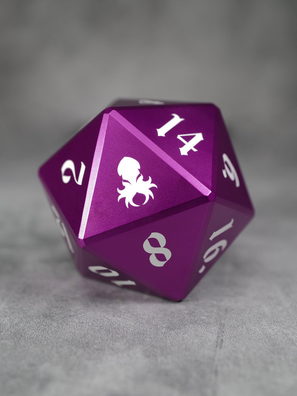 Vulcan: 75mm Purple Precision Aluminum Single D20