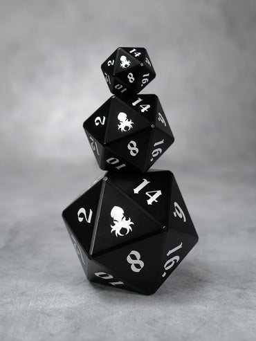 Vulcan: 30mm Black Precision Aluminum Single D20