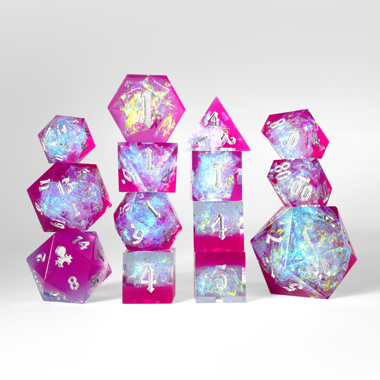 Ambrosia: Kraken Lux 14pc Sharp Edge Dice