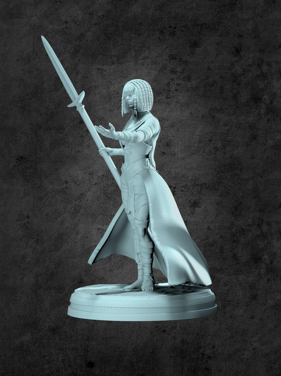 Mummy Lord Miniature for Tabletop RPGs