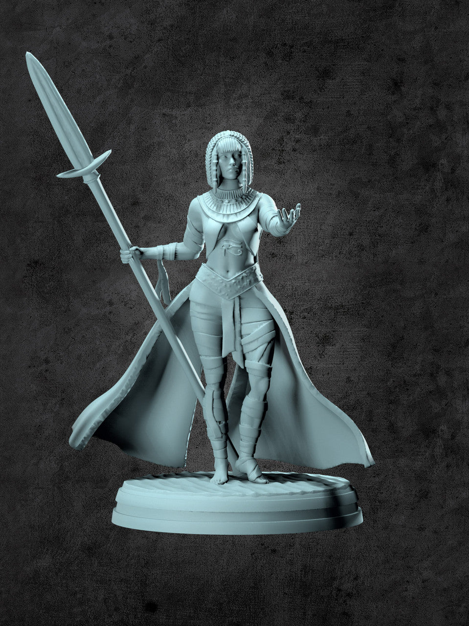 Mummy Lord Miniature for Tabletop RPGs