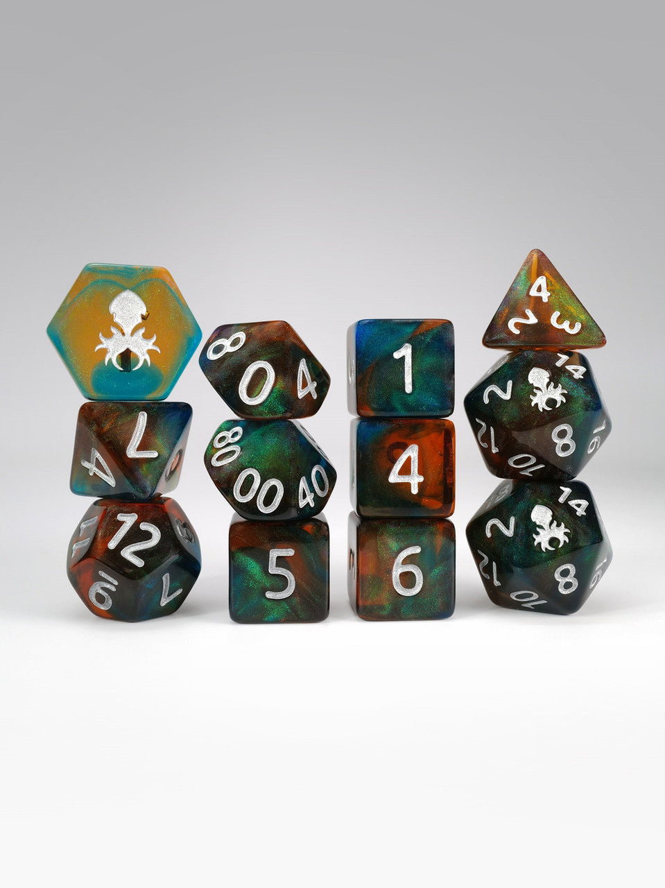 PRAWJECT:27 12pc RPG Dice Set