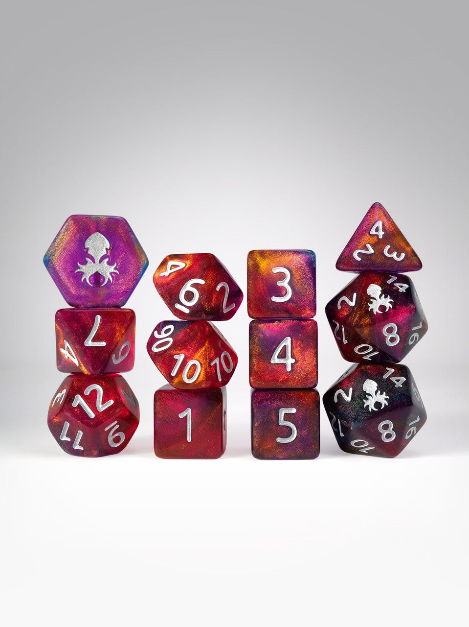 PRAWJECT:34 12pc TTRPG Dice Set