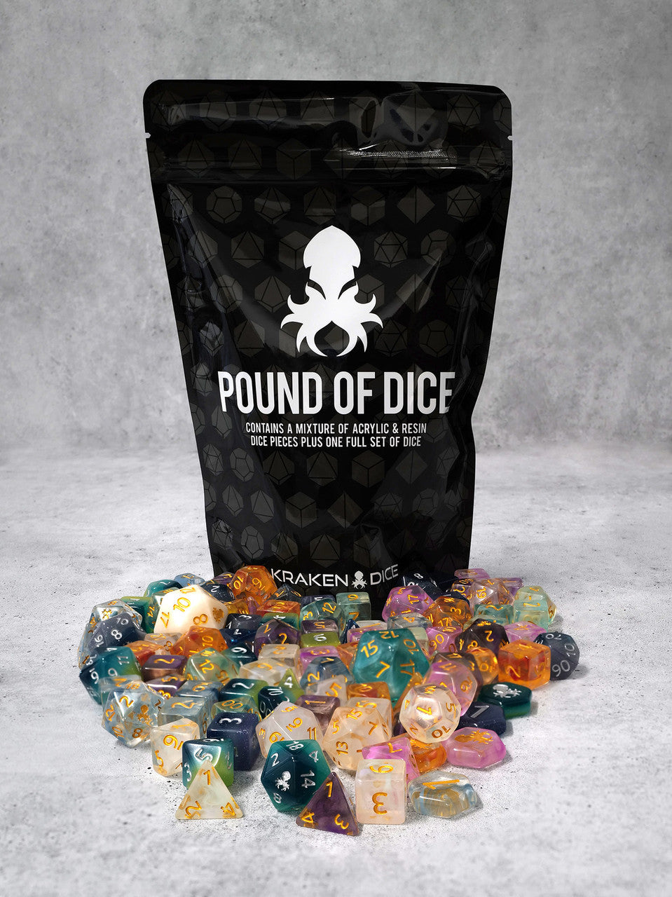 Full Pound Of Kraken Original Dice – Kraken Dice