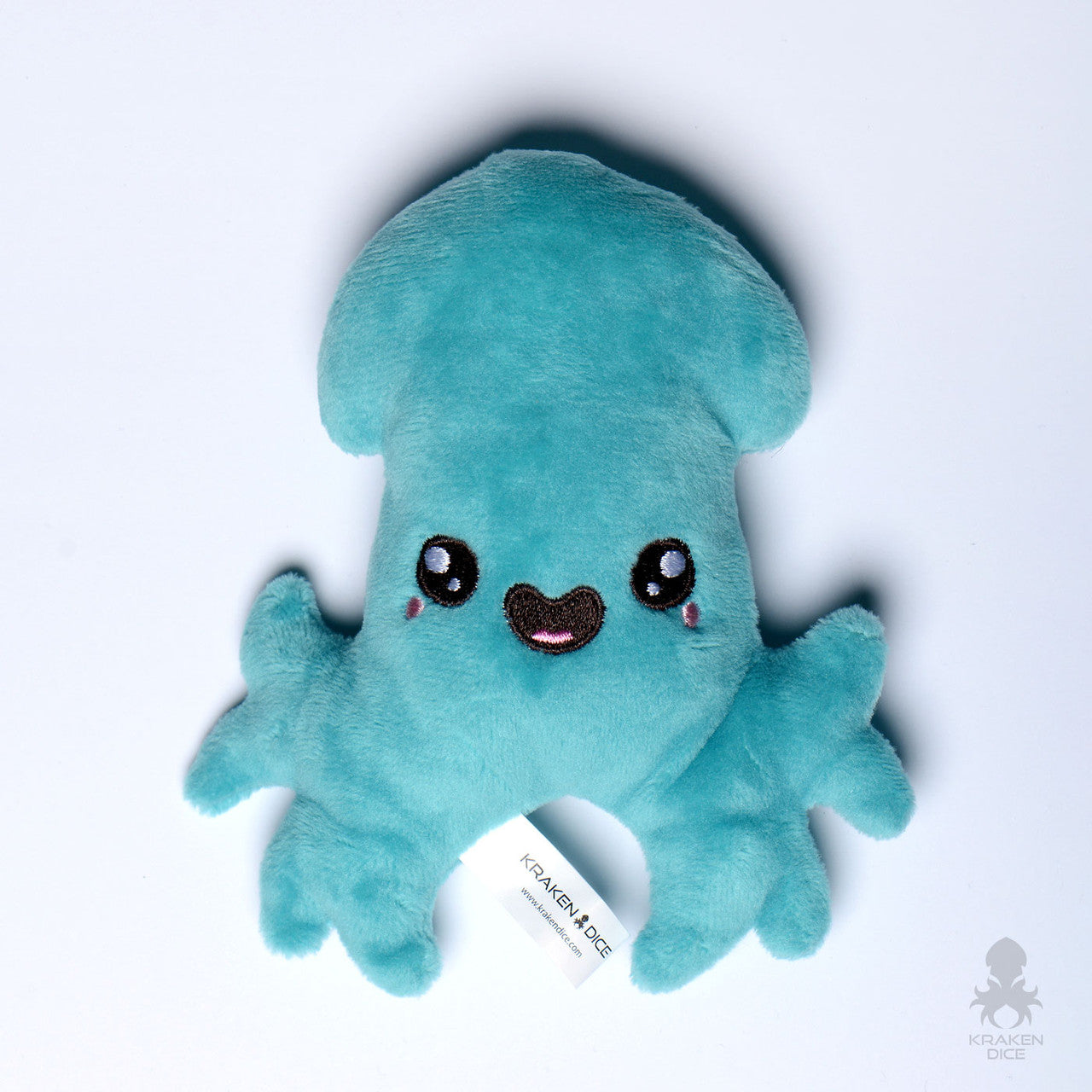 Teal Baby Kraken Mini Coin Purse