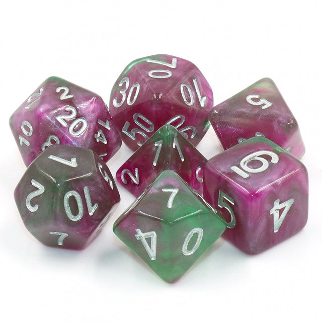Wizard's Hat 7pc Polyhedral Dice Set