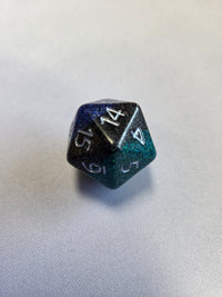 Hocus Pocus Spindown D20 Inked In Blue