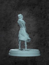 Claire (Bucket Maid) Miniature for Tabletop RPGs