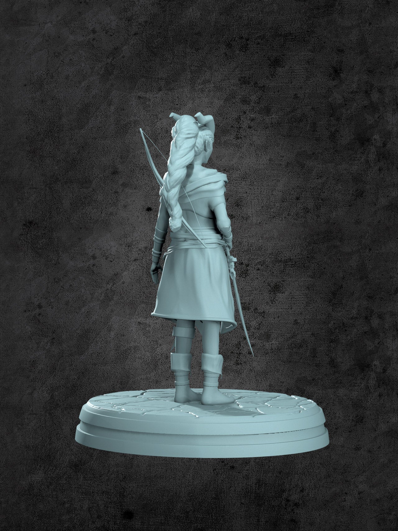 Bruxsa (Teifling Rogue) Miniature for Tabletop RPGs