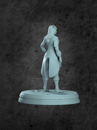 Savine (Teifling Female) Miniature for Tabletop RPGs