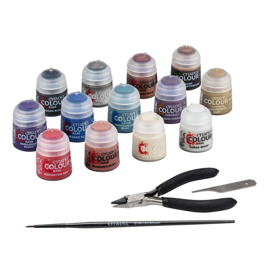 Warhammer 40k: Paints and Tools Set