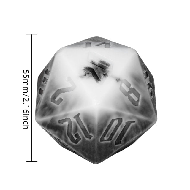 55mm D20 Hand Soap Black and white