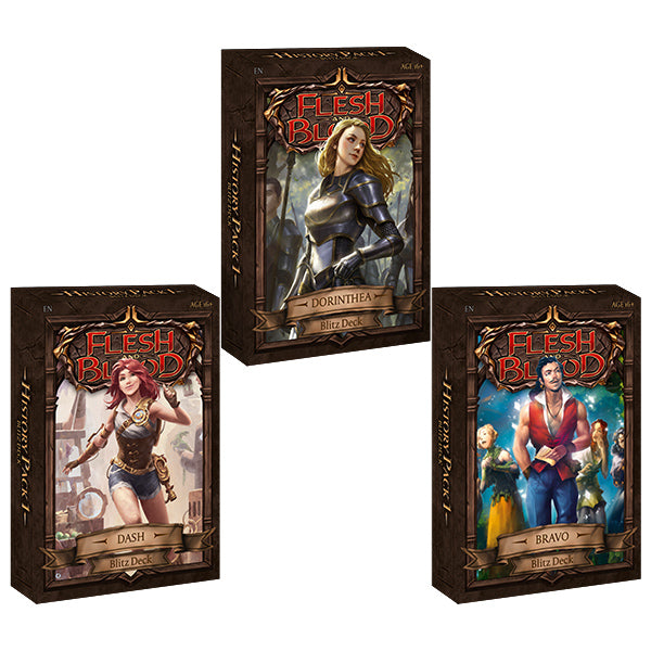 Flesh and Blood TCG: History Pack 1 Blitz Deck Flesh and Blood TCG: History Pack 1 Blitz Deck