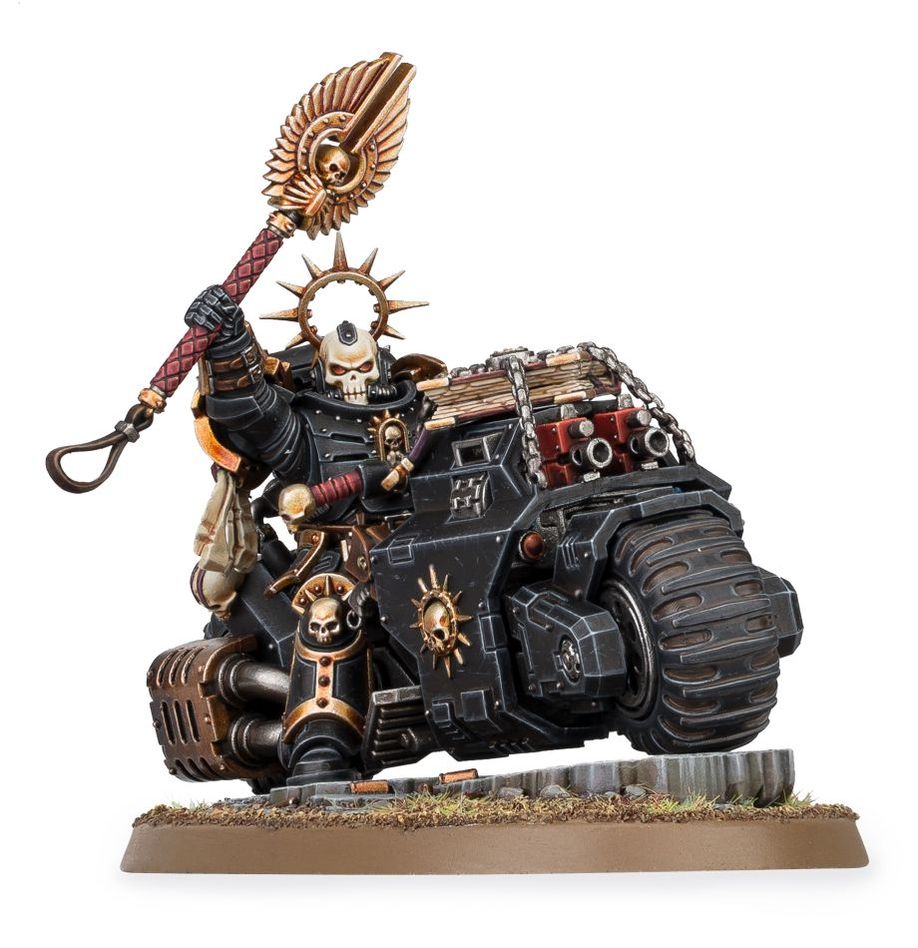 Warhammer 40k: Primaris Chaplain on Bike