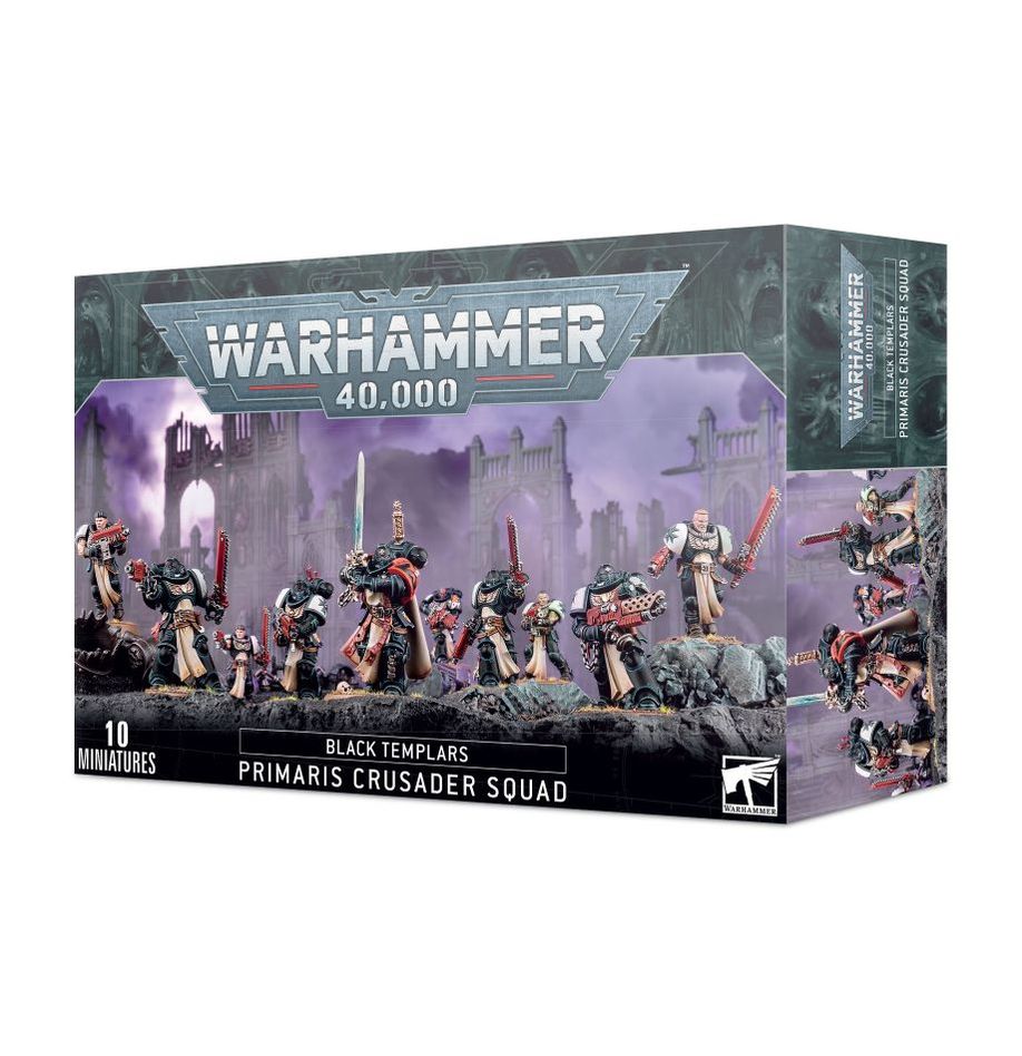 Warhammer 40K: Black Templars Crusader Squad