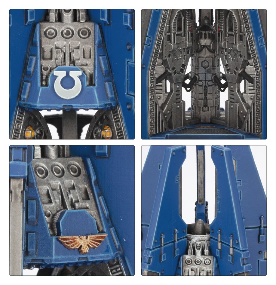 Warhammer 40K: Space Marines Drop Pods