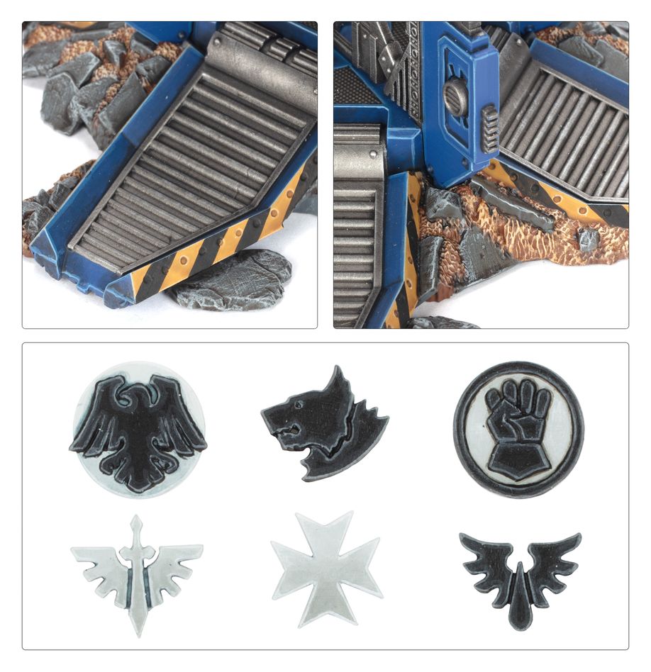 Warhammer 40K: Space Marines Drop Pods