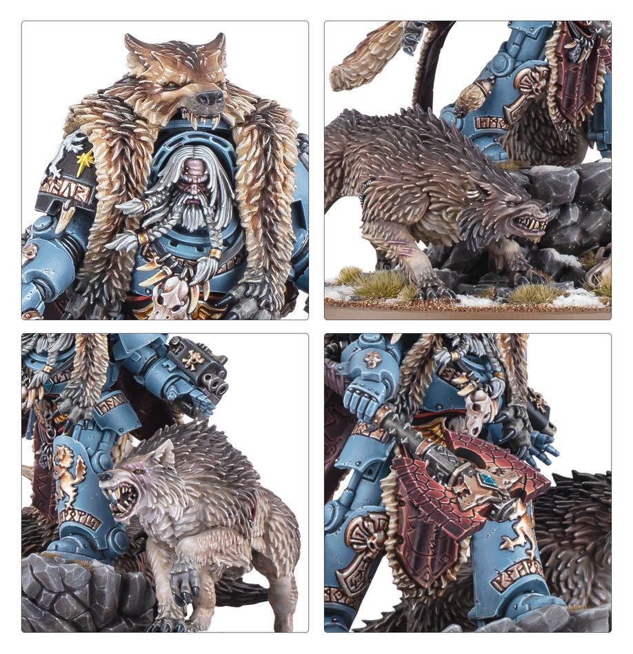 Warhammer 40K: Space Wolves Logan Grimnar