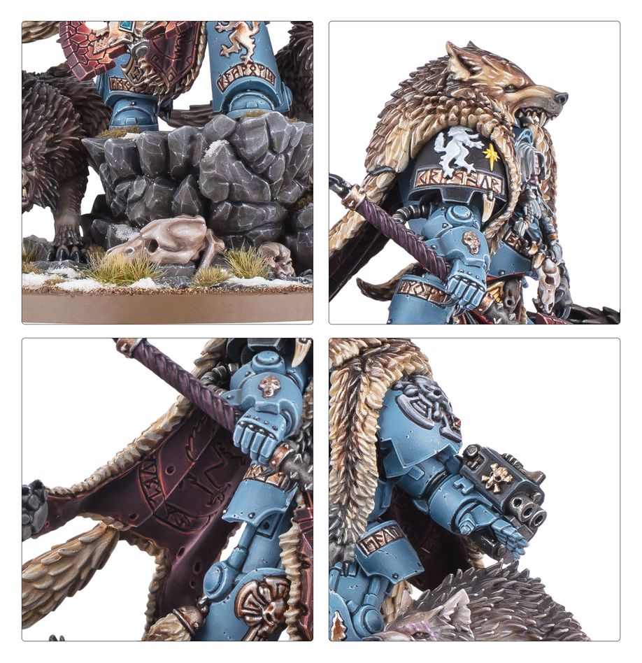 Warhammer 40K: Space Wolves Logan Grimnar