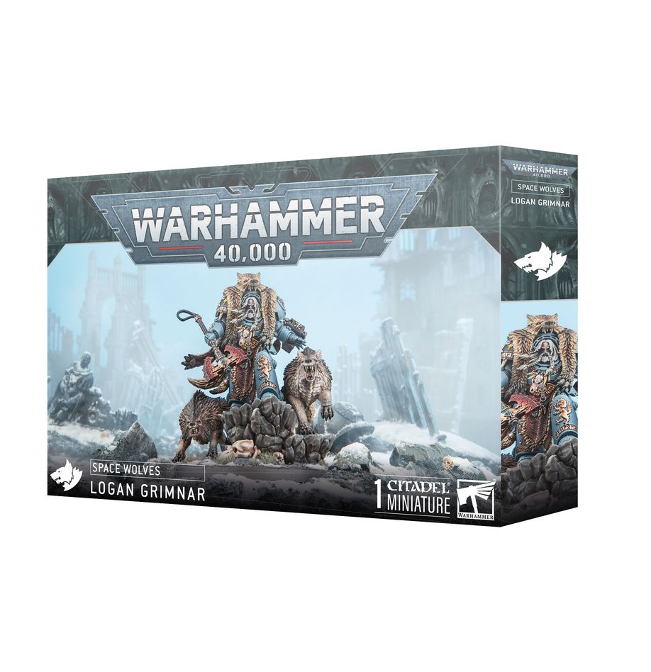 Warhammer 40K: Space Wolves Logan Grimnar