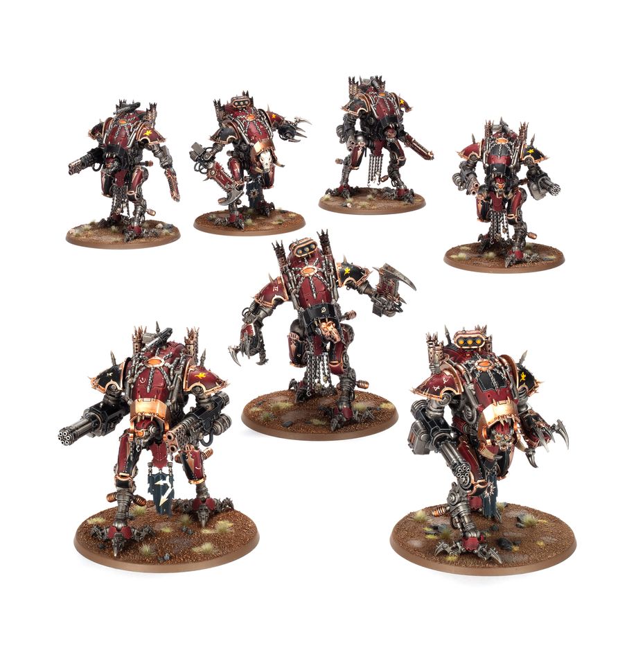 Warhammer 40k: Chaos Knights Houndpack Lance