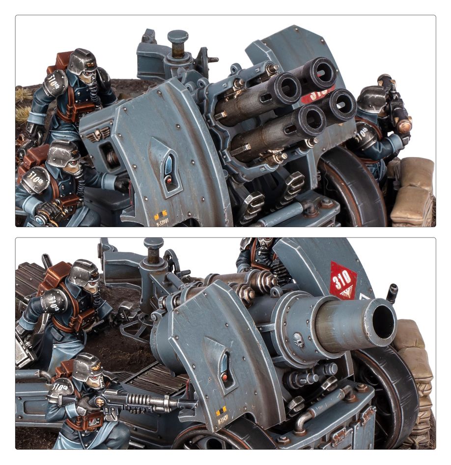 Warhammer 40K: Astra Militarum Artillery Team